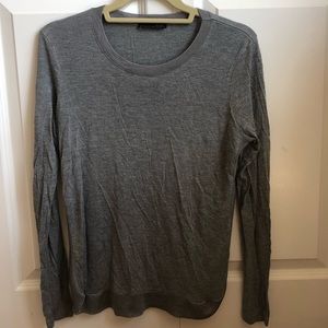 Zara long sleeve gray shirt